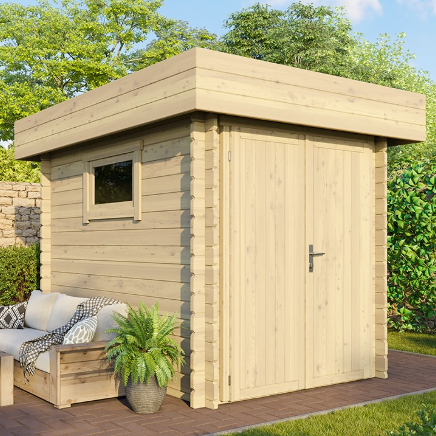Casetta Giardino Legno- 4.7 m2 – Finitura Premium – Prezzo di fabbrica – LIQUIDAZIONE