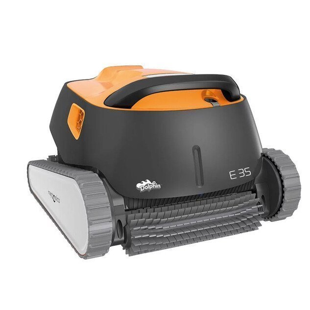 Robot piscina Dolphin E35 con carrello