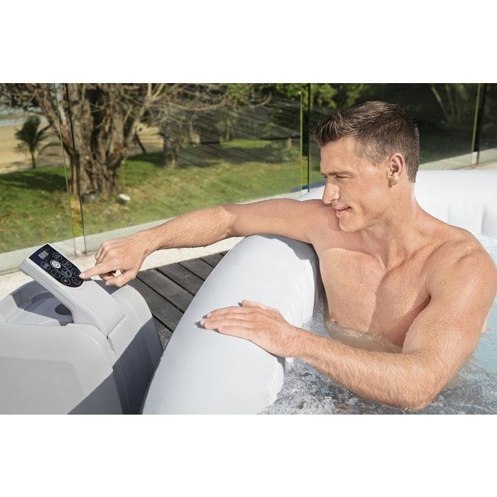 Spa gonfiabile carré 6 places – Ibiza Airjet – Bestway - Miniature 2
